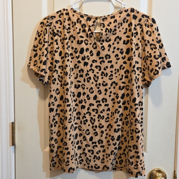 J. Crew Leopard Print Women's Top - Picture 2 of 4